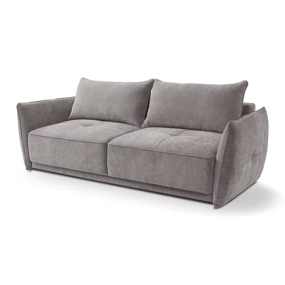 Canapea Extensibila Leto, 233x104x76-91 cm, Stofa, Gri picture - 2
