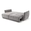 Canapea Extensibila Leto, 233x104x76-91 cm, Stofa, Gri picture - 3