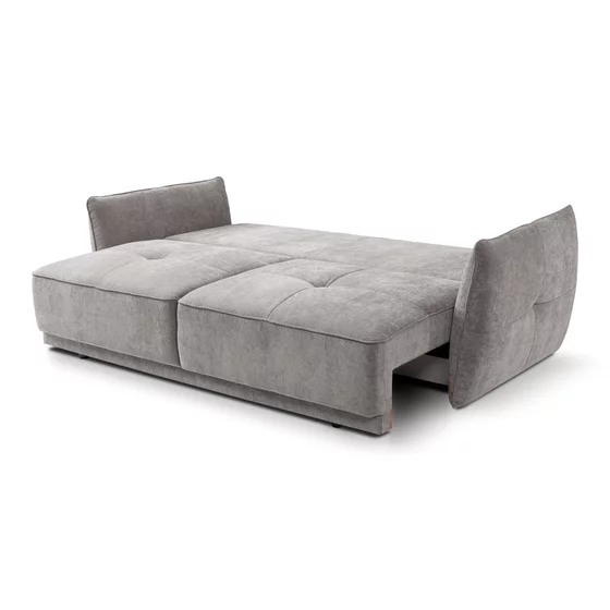 Canapea Extensibila Leto, 233x104x76-91 cm, Stofa, Gri picture - 3