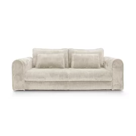 Canapea Extensibila Lil Buddy, 260x106x89 cm,  Stofa - Beige Deschis