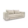 Canapea Extensibila Lil Buddy, 260x106x89 cm,  Stofa - Beige Deschis picture - 2