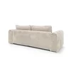 Canapea Extensibila Lil Buddy, 260x106x89 cm,  Stofa - Beige Deschis picture - 3