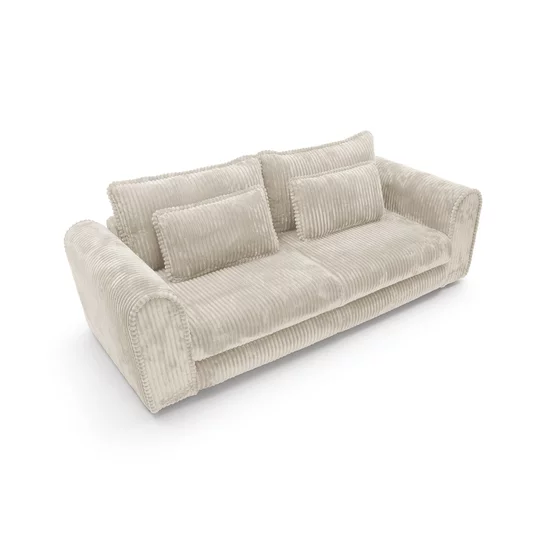 Canapea Extensibila Lil Buddy, 260x106x89 cm,  Stofa - Beige Deschis picture - 5