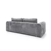 Canapea Extensibila Lil Buddy, 260x106x89 cm,  Stofa - Gri Metalic picture - 3