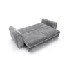 Canapea Extensibila Lil Buddy, 260x106x89 cm,  Stofa - Gri Metalic picture - 7