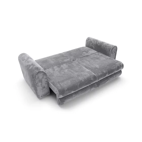 Canapea Extensibila Lil Buddy, 260x106x89 cm,  Stofa - Gri Metalic picture - 7