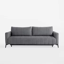 Canapea Extensibila Marion, 221x102x92 cm, Stofa Gri