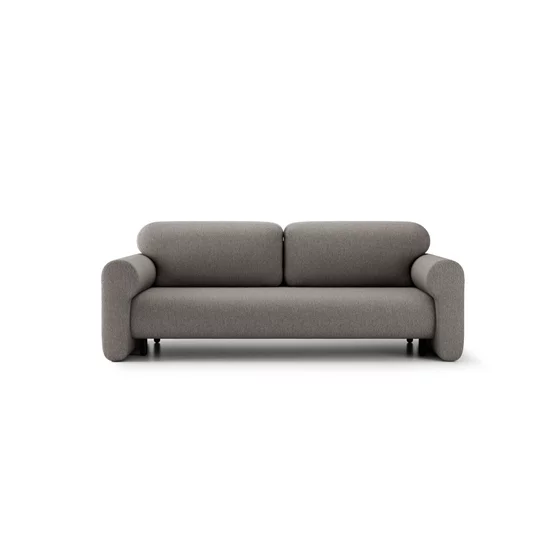 Canapea Extensibila Messalina, 243x113x90 cm, Stofa, Gri picture - 1