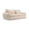 Canapea Extensibila Mevi Extra Large, 240x120x90 cm, Stofa Crem picture - 2