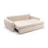 Canapea Extensibila Mevi Extra Large, 240x120x90 cm, Stofa Crem picture - 4