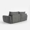 Canapea Extensibila Mevi Extra Large, 240x120x90 cm, Stofa Gri Inchis picture - 3