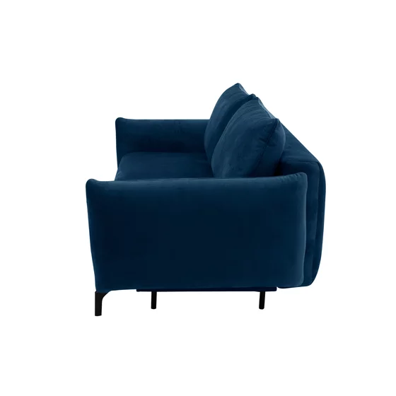 Canapea Extensibila Midori, 224x105x89, Stofa, Albastra picture - 6