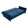 Canapea Extensibila Midori, 224x105x89, Stofa, Albastra picture - 2