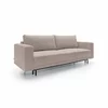Canapea Extensibila Modo, 236x97x96 cm, Stofa, Beige picture - 3