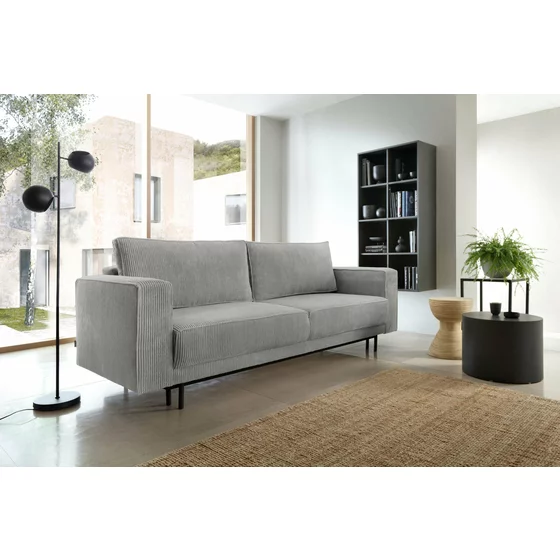 Canapea Extensibila Modo, 236x97x96 cm, Stofa, Gri Deschis picture - 1