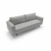Canapea Extensibila Modo, 236x97x96 cm, Stofa, Gri Deschis picture - 3