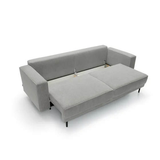 Canapea Extensibila Modo, 236x97x96 cm, Stofa, Gri Deschis picture - 4