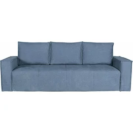 Canapea Extensibila Montana, 231x99x87 cm, Stofa - Albastra