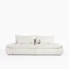 Canapea Extensibila Nube Big, 263x122x95 cm, Stofa Artico Beige Deschis picture - 1