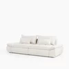 Canapea Extensibila Nube Big, 263x122x95 cm, Stofa Artico Beige Deschis picture - 2