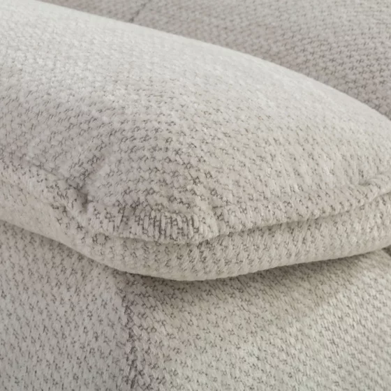 Canapea Extensibila Nube Big, 263x122x95 cm, Stofa Artico Beige Deschis picture - 7