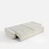 Canapea Extensibila Nube Big, 263x122x95 cm, Stofa Artico Beige Deschis picture - 8