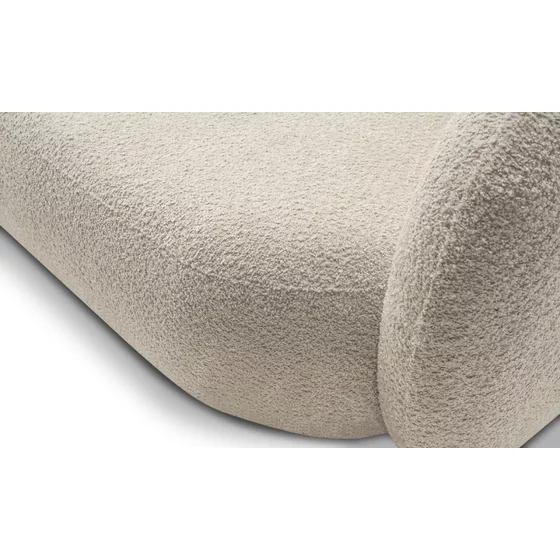 Canapea Extensibila Olio, 238x101x86.5 cm, Stofa - Beige picture - 4