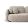 Canapea Extensibila Olio, 238x101x86.5 cm, Stofa - Beige picture - 5
