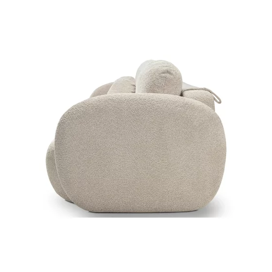 Canapea Extensibila Olio, 238x101x86.5 cm, Stofa - Beige picture - 6