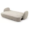 Canapea Extensibila Olio, 238x101x86.5 cm, Stofa - Beige picture - 3