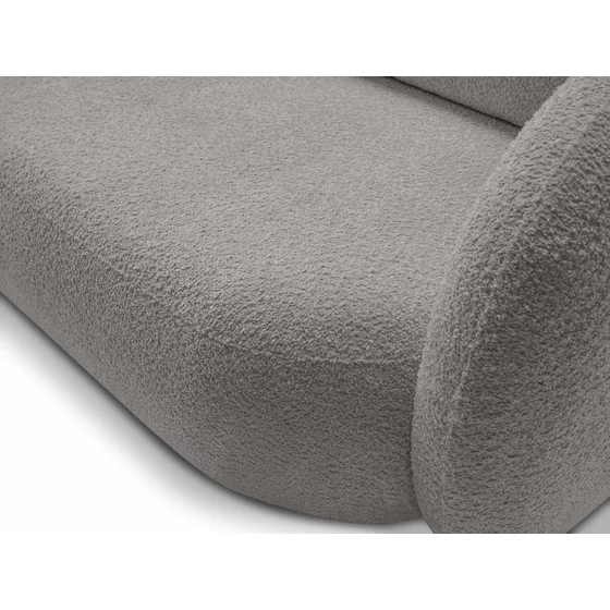 Canapea Extensibila Olio, 238x101x86.5 cm, Stofa - Gri Inchis picture - 7