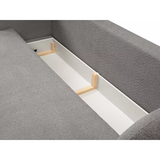 Canapea Extensibila Olio, 238x101x86.5 cm, Stofa - Gri Inchis picture - 9