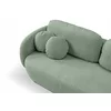 Canapea Extensibila Olio, 238x101x86.5 cm, Stofa - Verde Mint picture - 4
