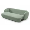 Canapea Extensibila Olio, 238x101x86.5 cm, Stofa - Verde Mint picture - 6