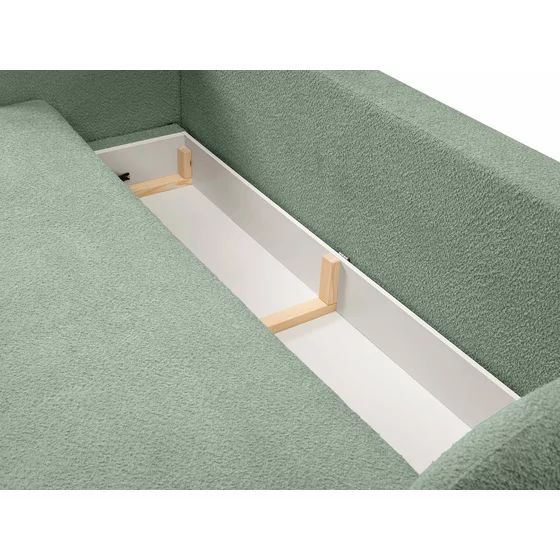 Canapea Extensibila Olio, 238x101x86.5 cm, Stofa - Verde Mint picture - 7