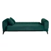 Canapea Extensibila Poema,  235x92x90 cm, Stofa, Verde picture - 6