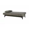 Canapea Extensibila Porta, 185x78x90 cm, Stofa, Maro picture - 4