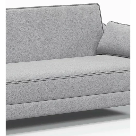 Canapea Extensibila Ravello, 217.5x86x85.5 cm, Stofa, Gri picture - 7