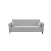 Canapea Extensibila Ravello, 217.5x86x85.5 cm, Stofa, Gri picture - 1