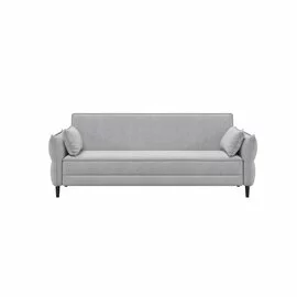 Canapea Extensibila Ravello, 217.5x86x85.5 cm, Stofa, Gri