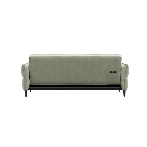 Canapea Extensibila Ravello, 217.5x86x85.5 cm, Stofa, Verde picture - 3