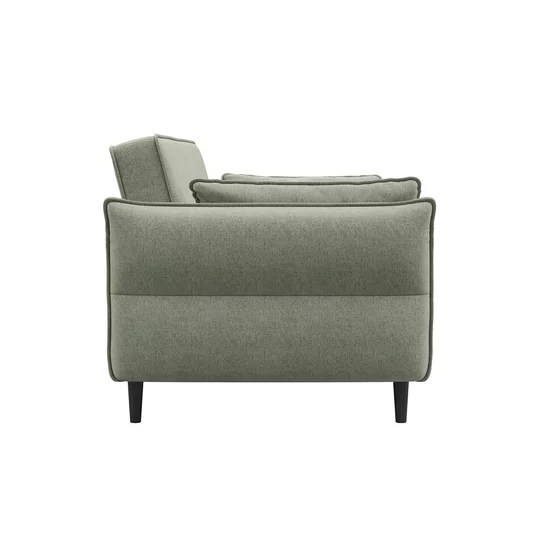 Canapea Extensibila Ravello, 217.5x86x85.5 cm, Stofa, Verde picture - 4