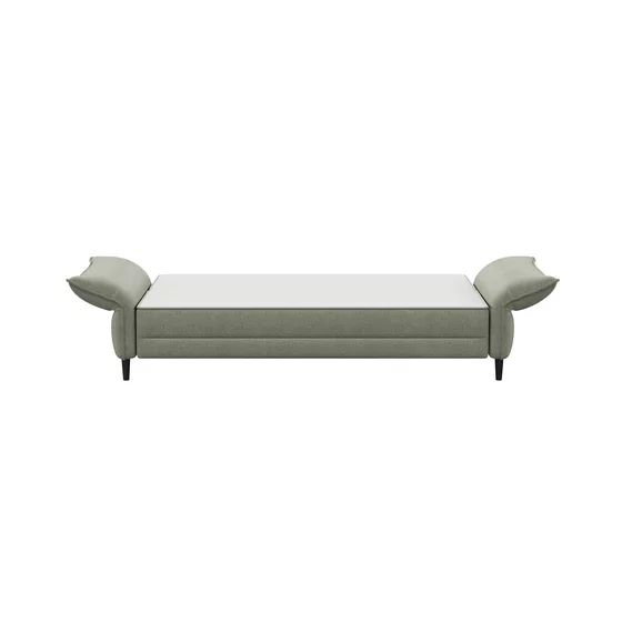 Canapea Extensibila Ravello, 217.5x86x85.5 cm, Stofa, Verde picture - 6