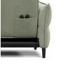 Canapea Extensibila Ravello, 217.5x86x85.5 cm, Stofa, Verde picture - 7