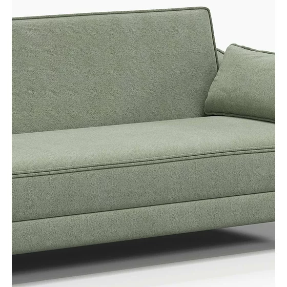 Canapea Extensibila Ravello, 217.5x86x85.5 cm, Stofa, Verde picture - 10