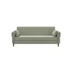 Canapea Extensibila Ravello, 217.5x86x85.5 cm, Stofa, Verde picture - 1