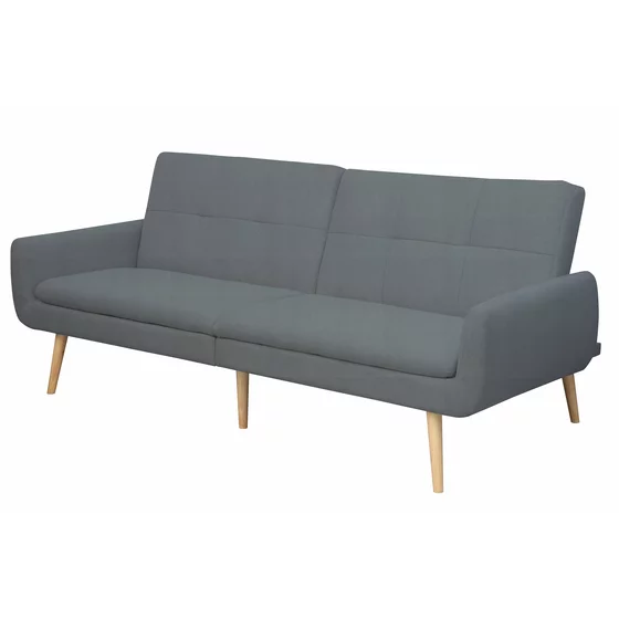 Canapea Extensibila SHAMVA, 210x98x86 cm, Stofa, Gri picture - 3