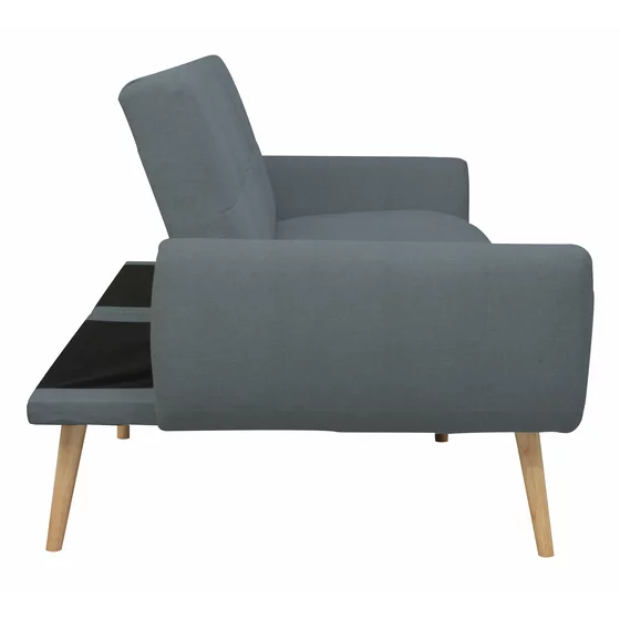 Canapea Extensibila SHAMVA, 210x98x86 cm, Stofa, Gri picture - 4