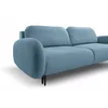 Canapea Extensibila Soft, 232x109x95 cm, Stofa - Albastra picture - 4