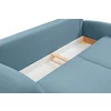 Canapea Extensibila Soft, 232x109x95 cm, Stofa - Albastra picture - 8